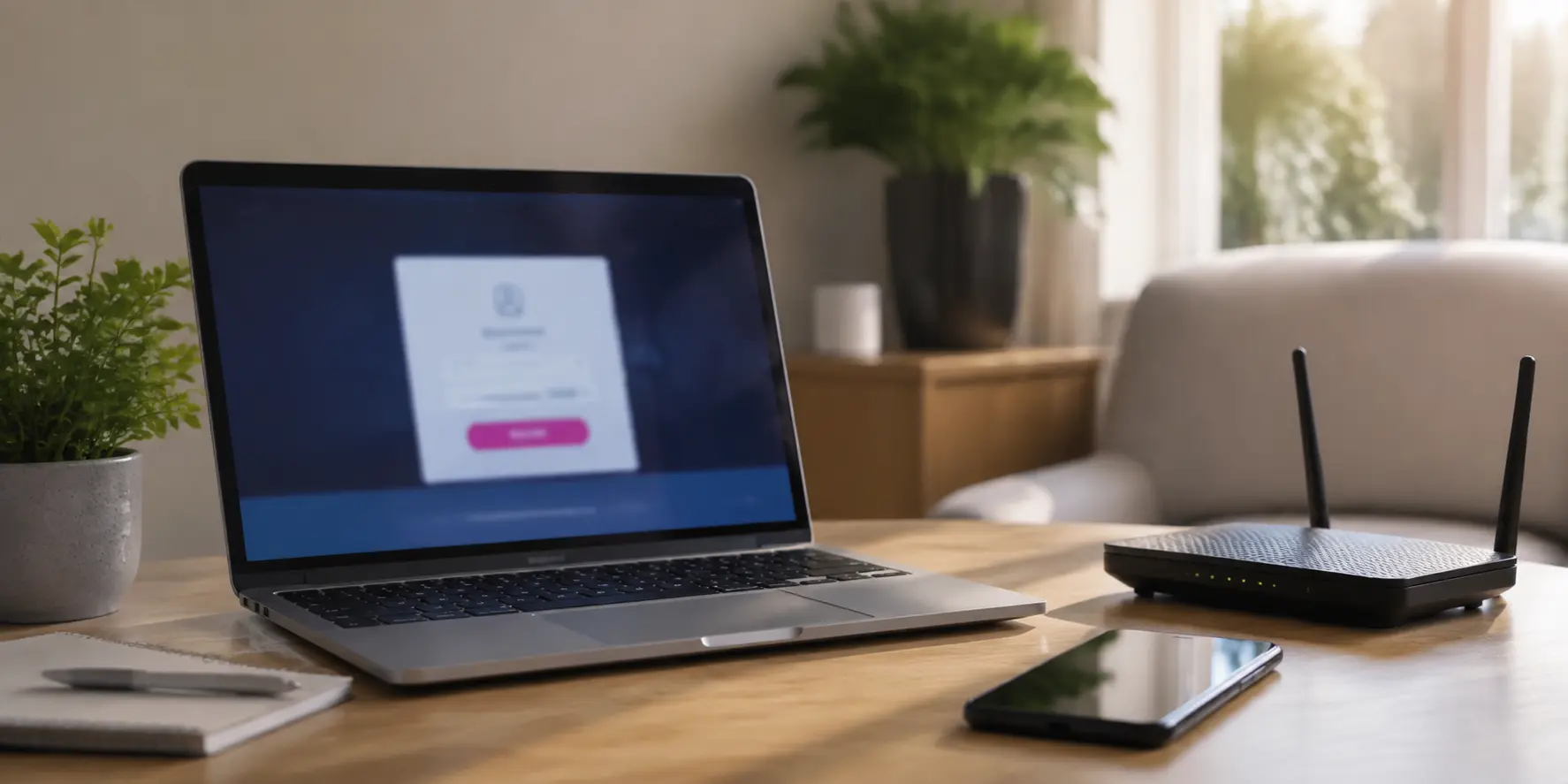 Editorial scene showing a device and a privacy-focused age-verification workflow