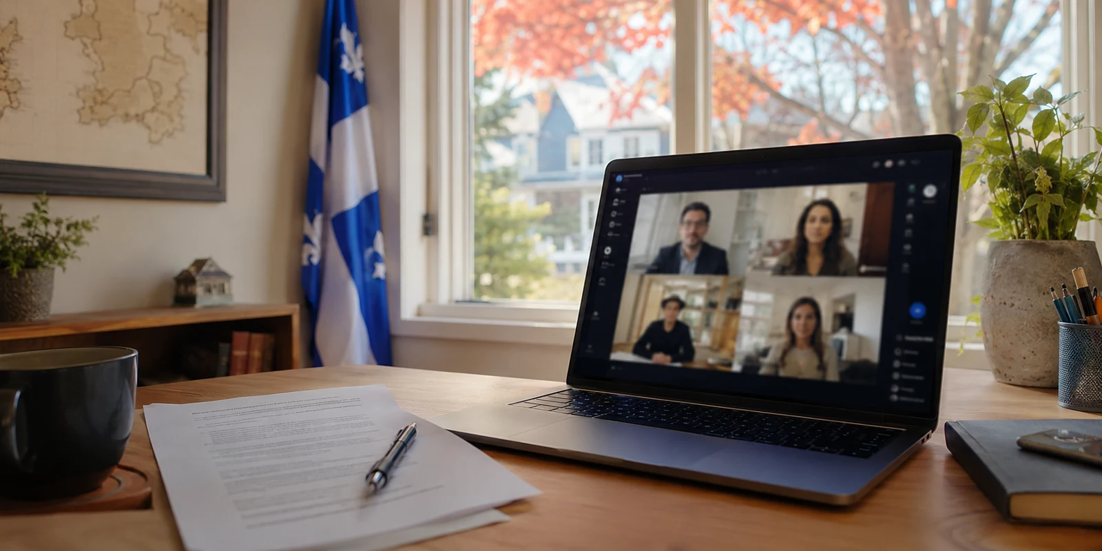 Un bureau québécois face aux nuances de RPV et VPN