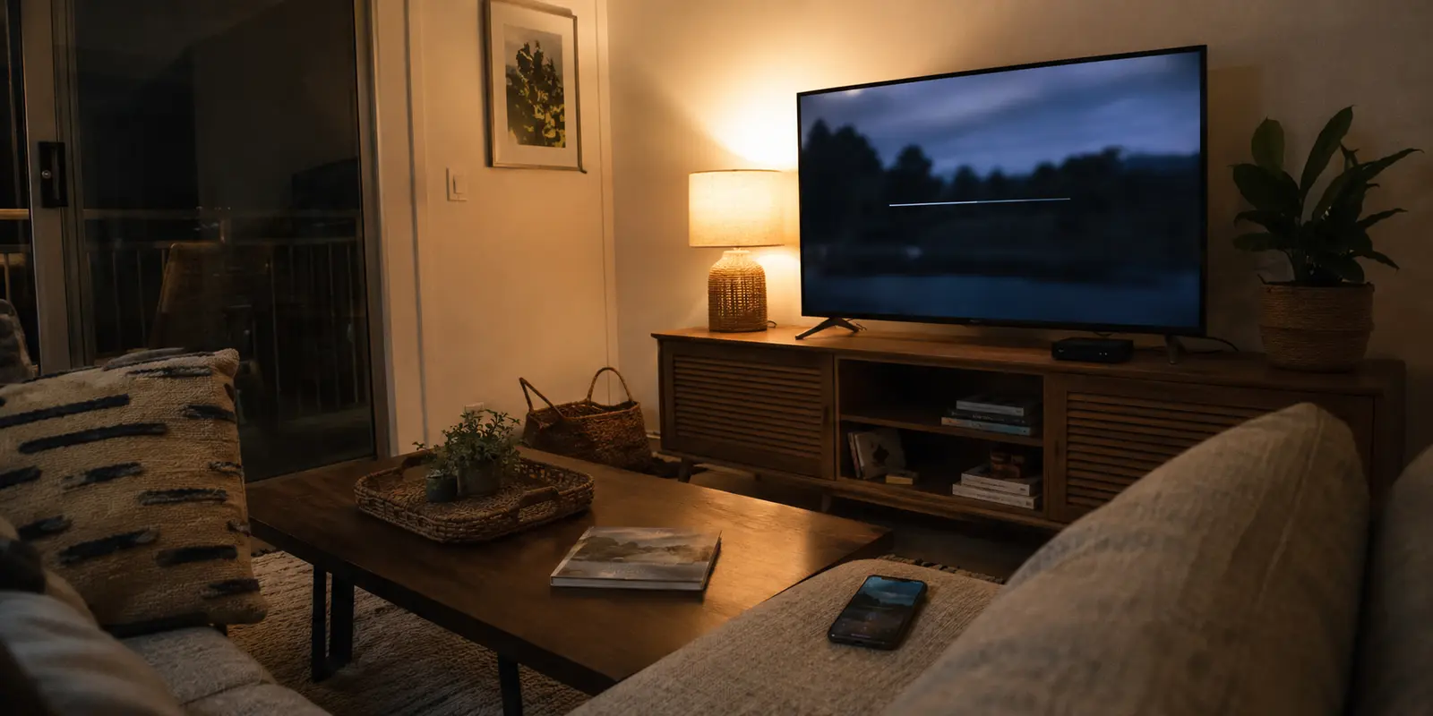 Nicht startender Stream auf dem Fernseher in einer Ferienwohnung