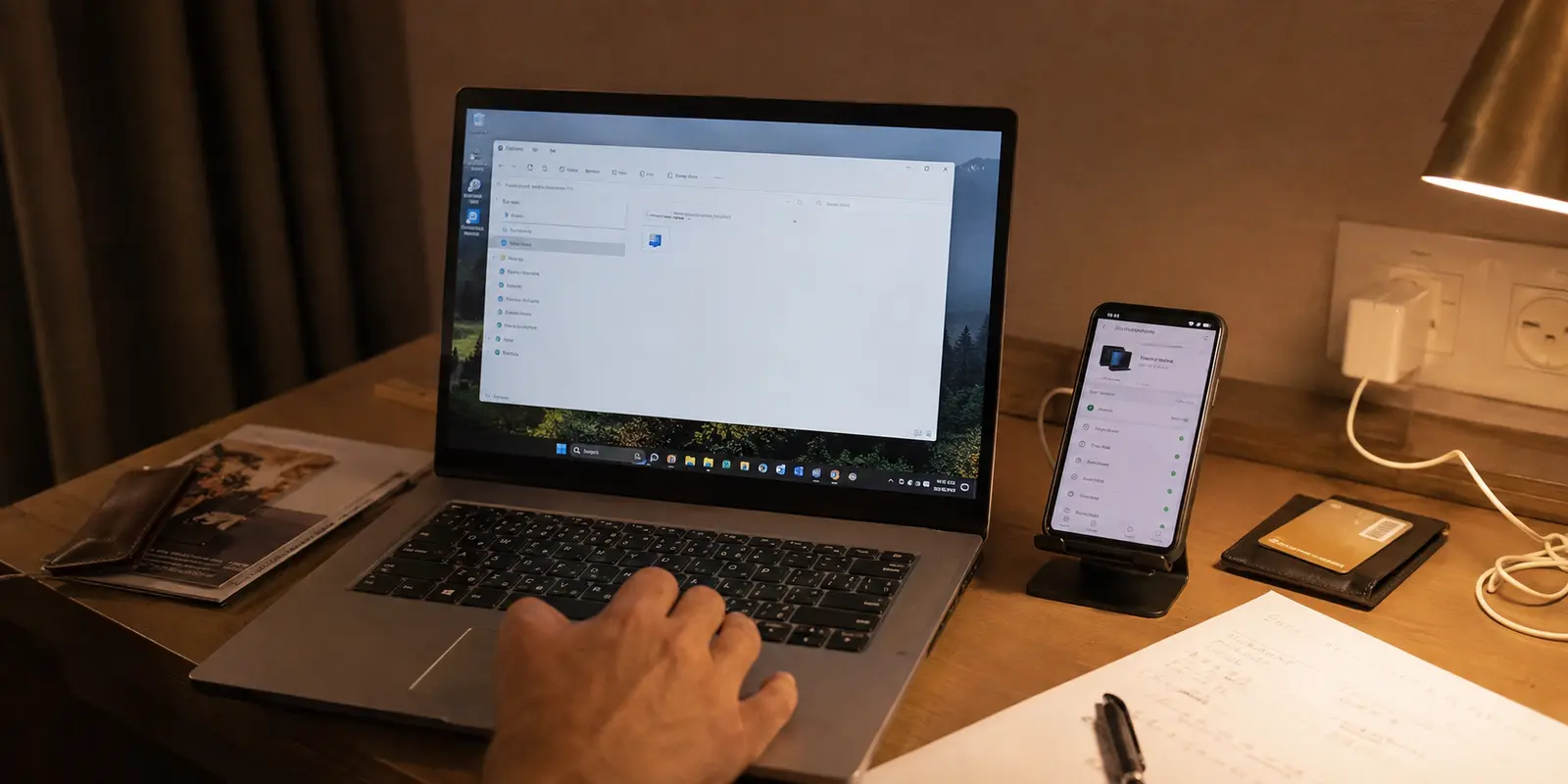 Der Laptop findet das NAS nicht, obwohl dessen Status auf dem Smartphone online ist