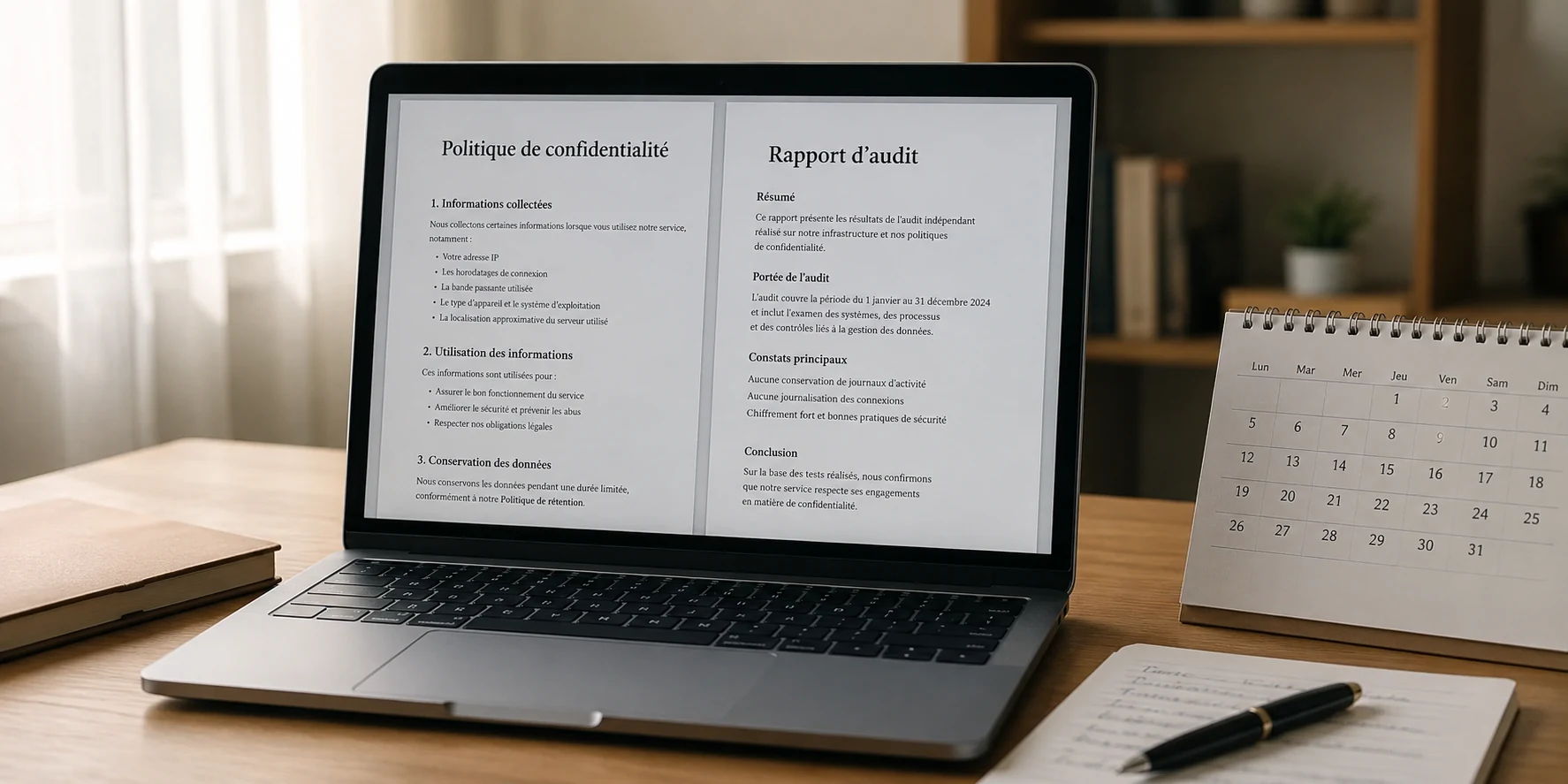 Les documents et les audits donnent des indices concrets sur ce qu’un VPN peut relier à son utilisateur.