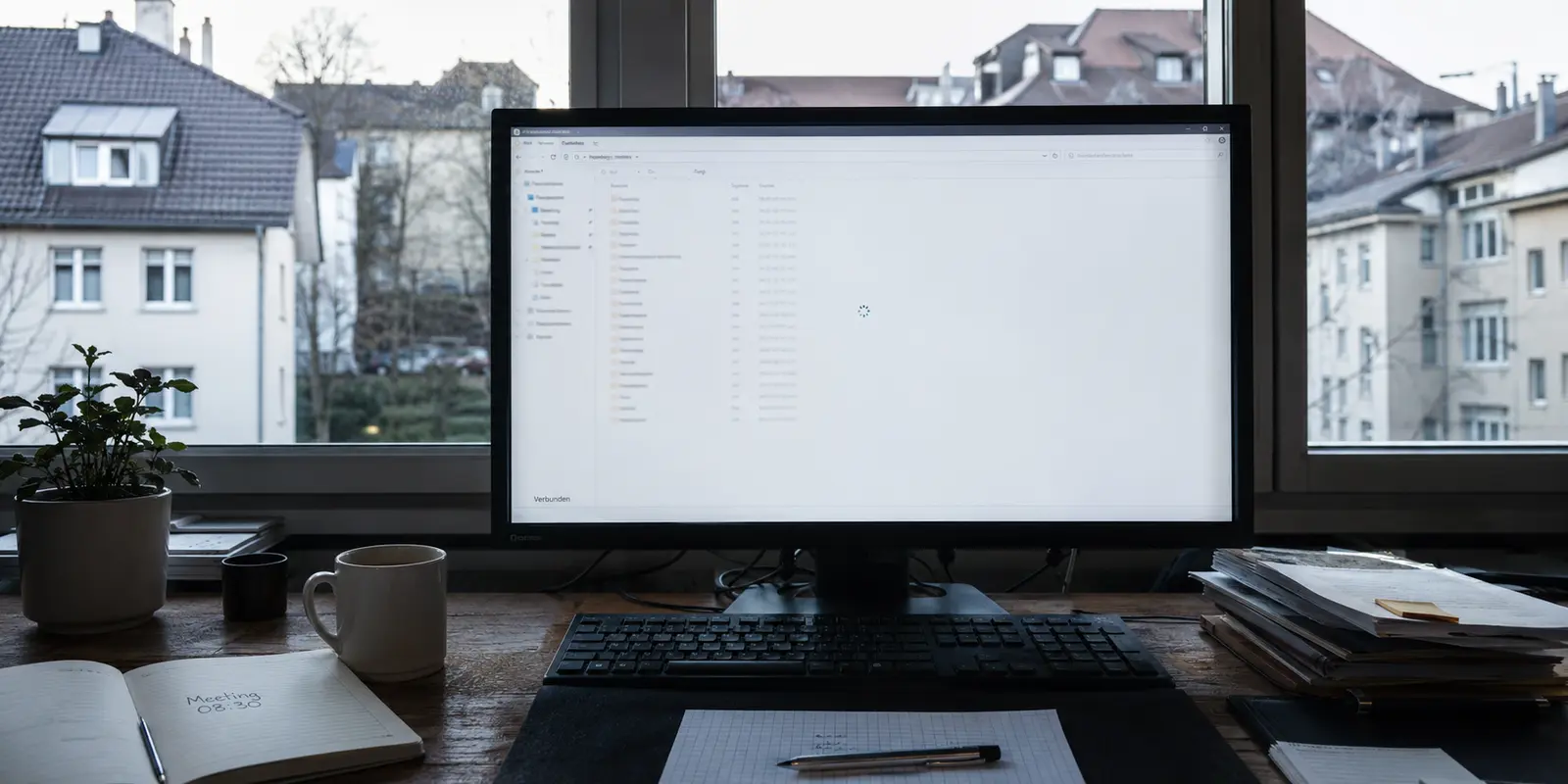 Verbundenes Firmen-VPN mit kaum ladendem Netzlaufwerk im Schweizer Homeoffice