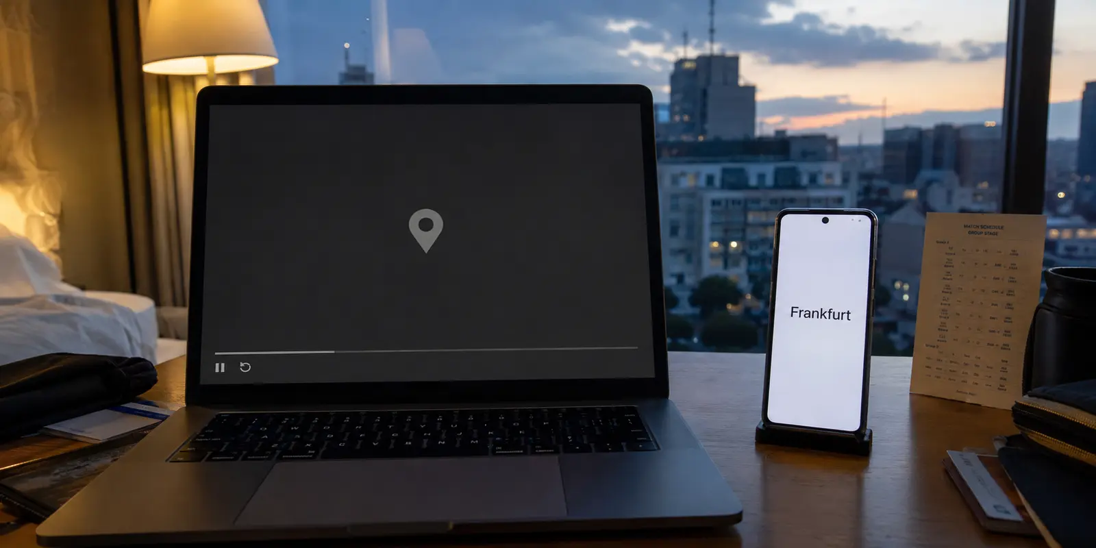Ein Streaming-Player bleibt in Mexiko schwarz, obwohl der IP-Test Frankfurt anzeigt