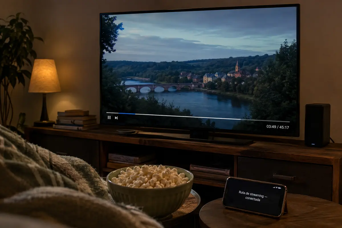 El episodio empieza a reproducirse después de cambiar a una ruta de streaming