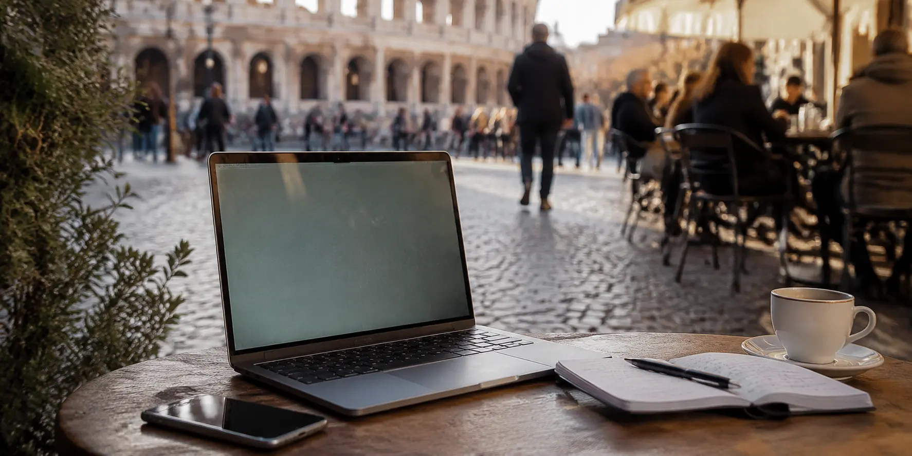 Escenario real de trabajo y conexión en el país descrito en este artículo