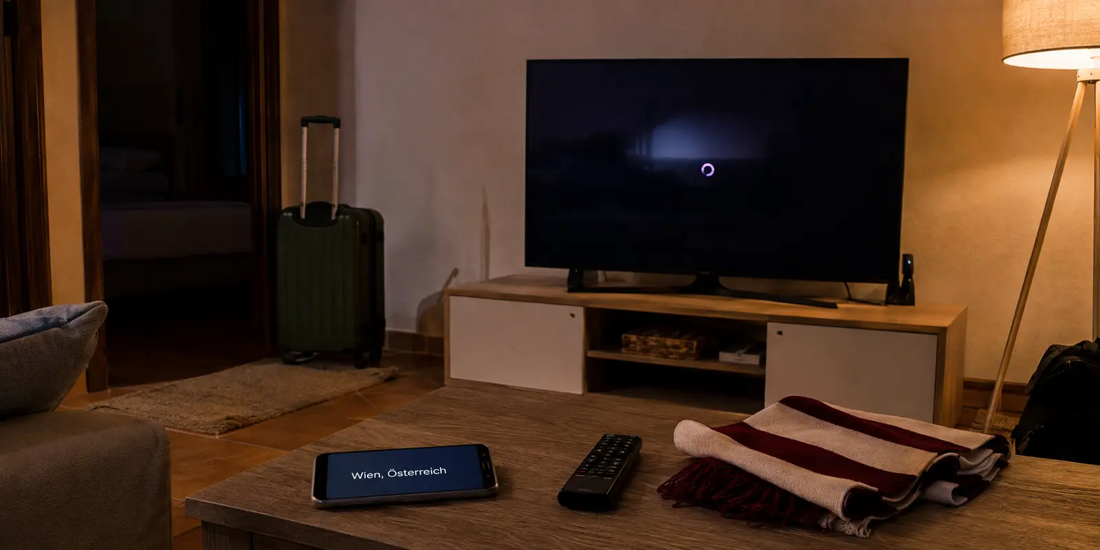Schwarzer Magenta-TV-Stream trotz angezeigtem Standort Wien