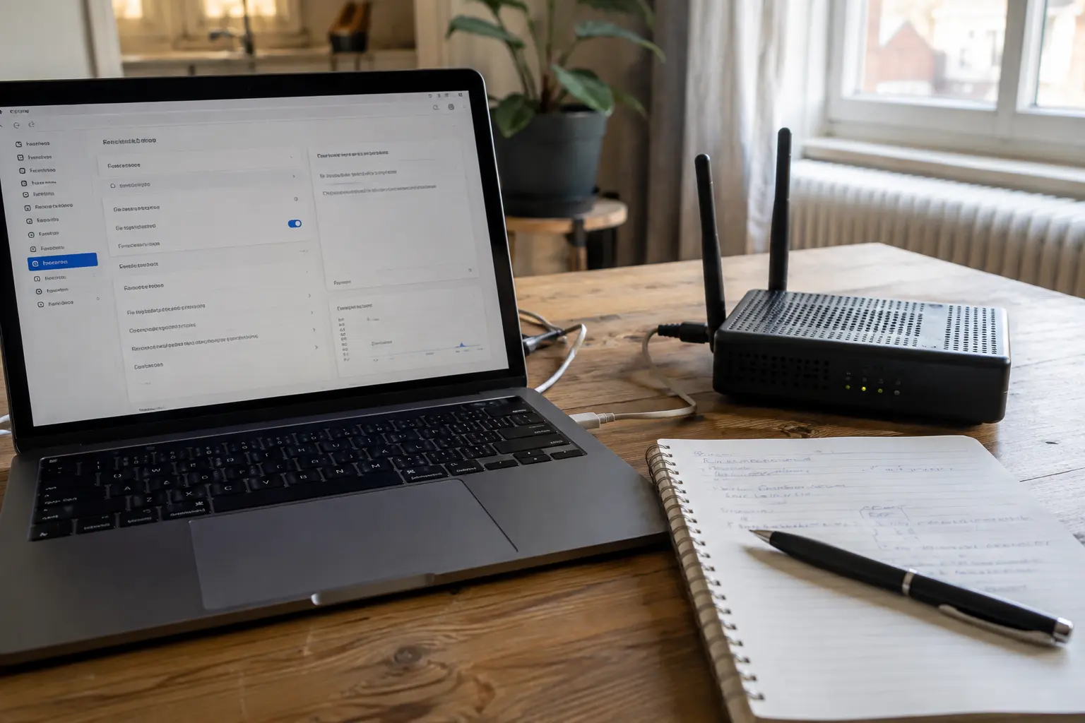 Un poste réel montre la disparition des requêtes NextDNS après la connexion du VPN.