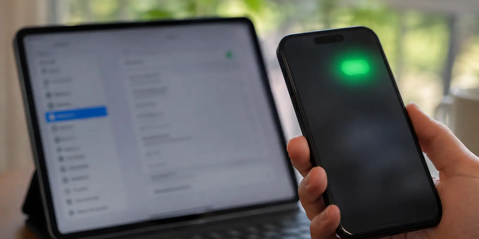 Messages disponibles et appel WhatsApp interrompu