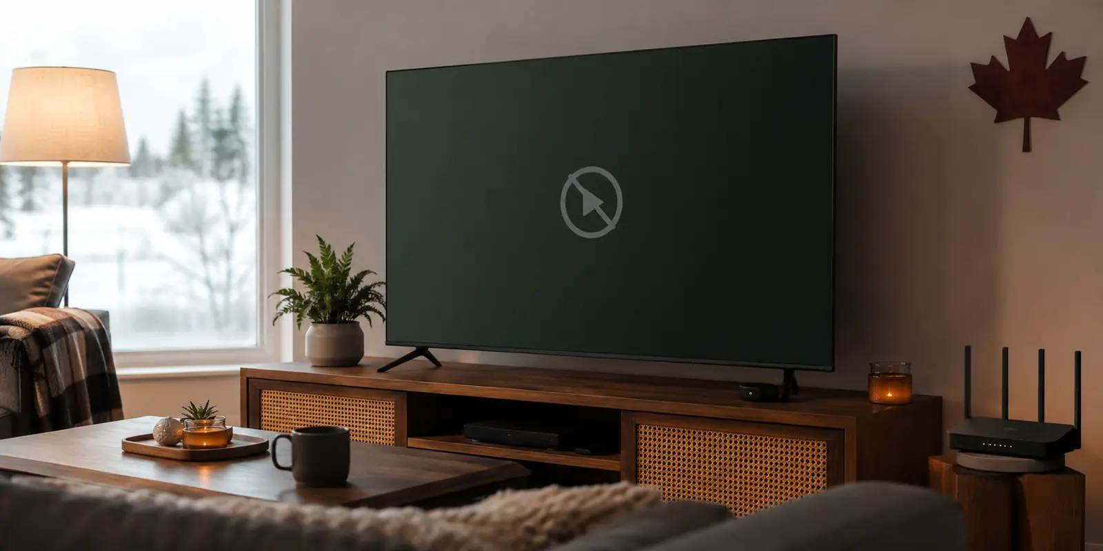 Télévision Fizz TV bloquée derrière un routeur VPN