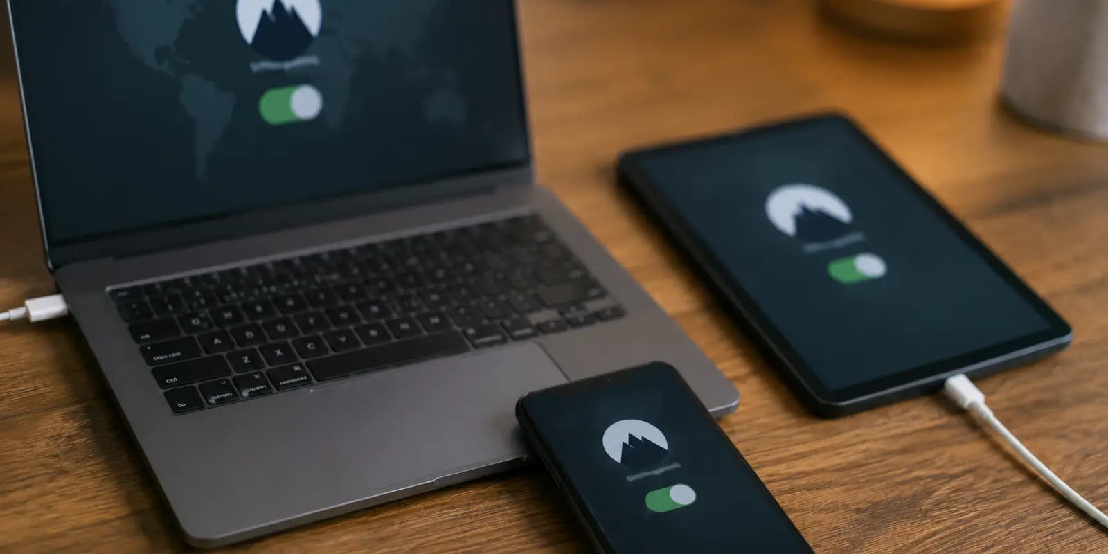 Deux appareils connectés à Proton VPN