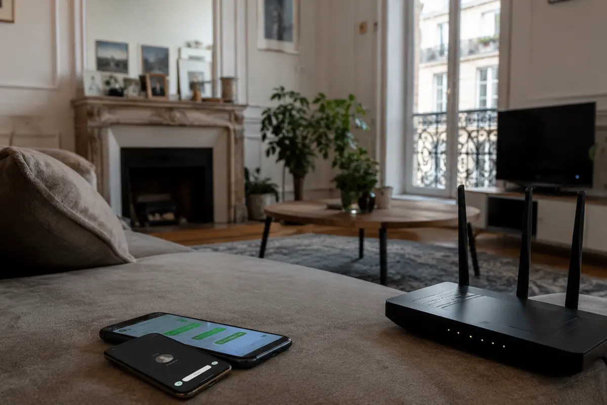Deux appareils connectés à Proton VPN