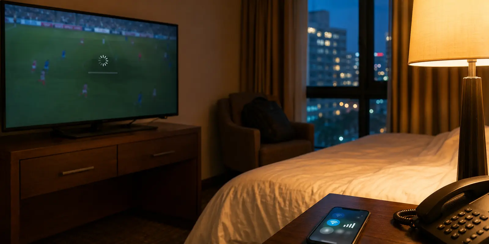 Melhor VPN para CazéTV: a que continuou no jogo quando o Wi-Fi do hotel caiu
