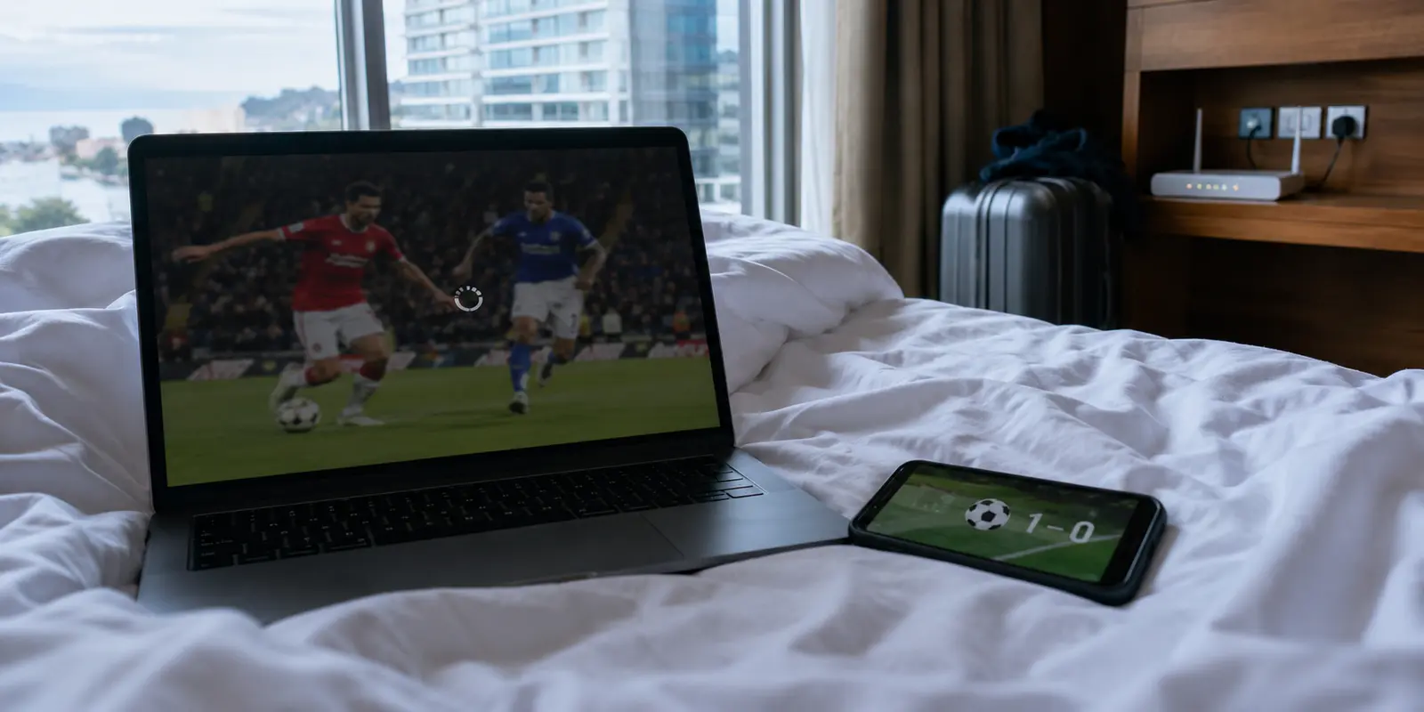 Melhor VPN para futebol ao vivo em 2026: a que mantém o jogo rodando quando a rede oscila