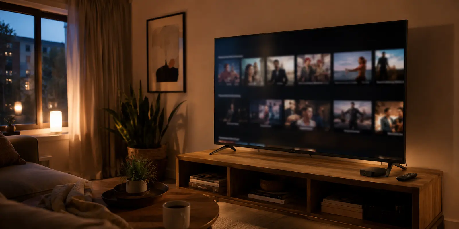 Televisor fuera de México con catálogo mexicano no disponible