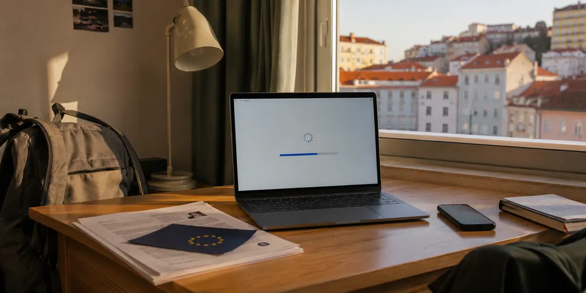 Le partage de connexion du téléphone permet finalement de terminer la démarche étudiante.