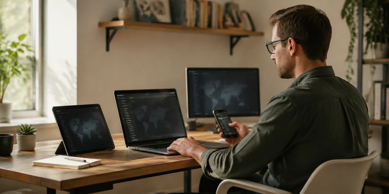 Le même réglage VPN sur plusieurs appareils