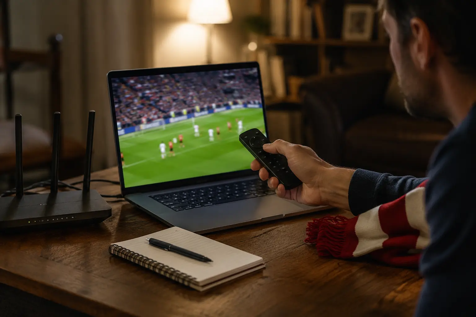 Scène éditoriale montrant un problème de connexion VPN dans un environnement réel