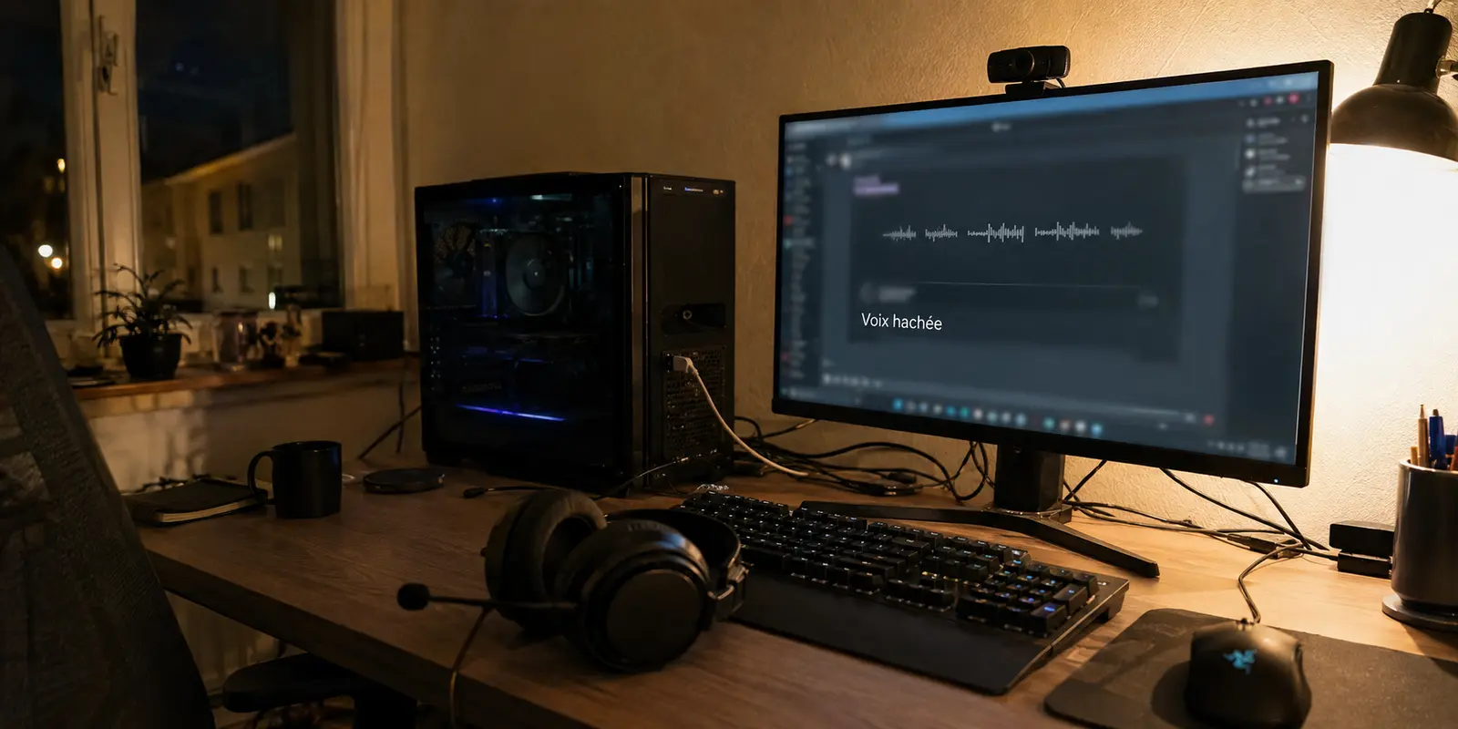 À 21 h 30, une conversation devient hachée malgré une connexion rapide