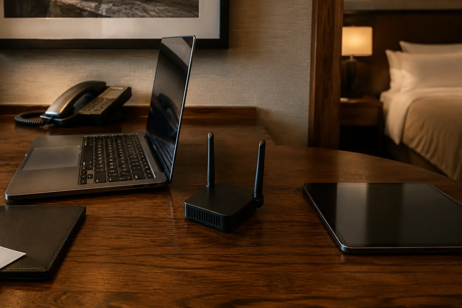 Scène éditoriale montrant un problème de connexion VPN dans un environnement réel