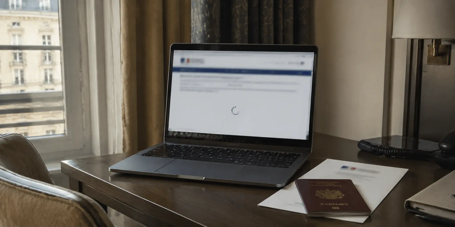Scène éditoriale montrant un problème de connexion VPN dans un environnement réel