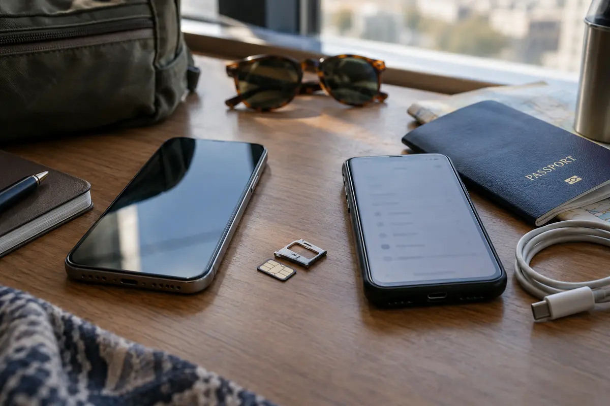 Keeping the VPN constant makes the underlying cellular route easier to compare.
