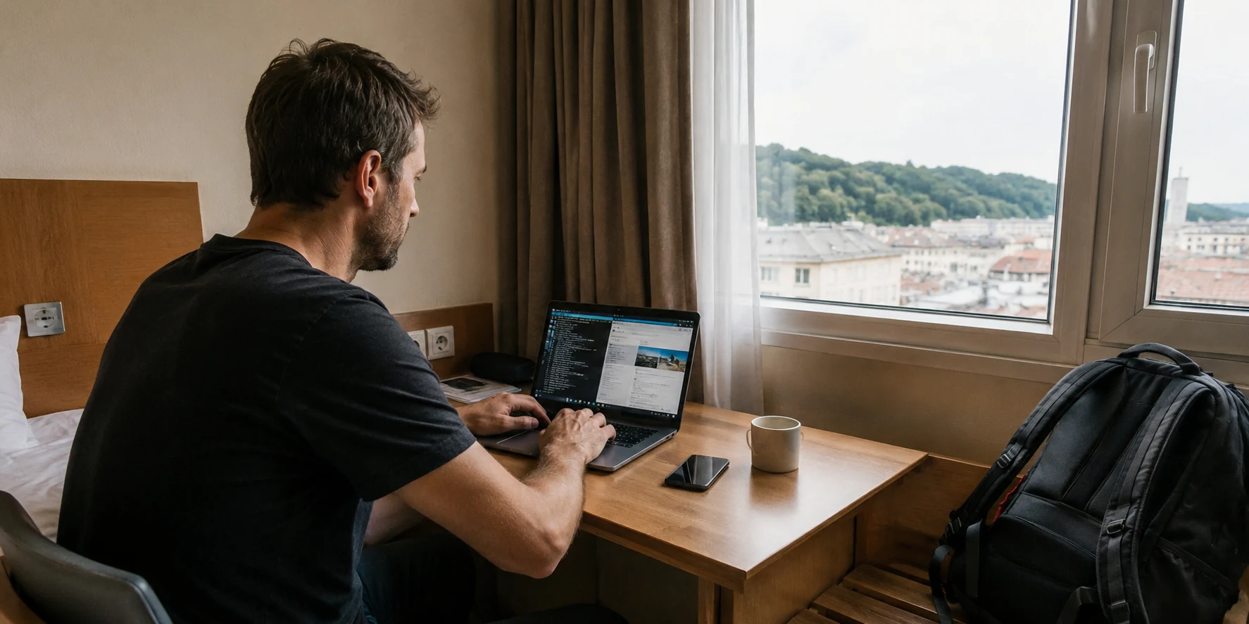 Photographie éditoriale liée à : Tailscale ou VPN commercial en voyage : j’ai arrêté de faire passer tout Internet par mon réseau domestique