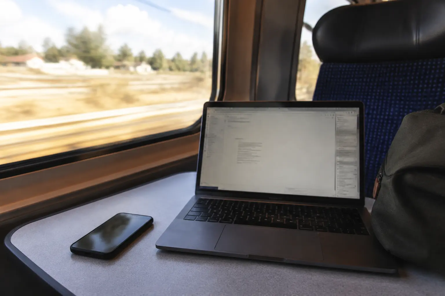 Connexion stable pendant un trajet en train