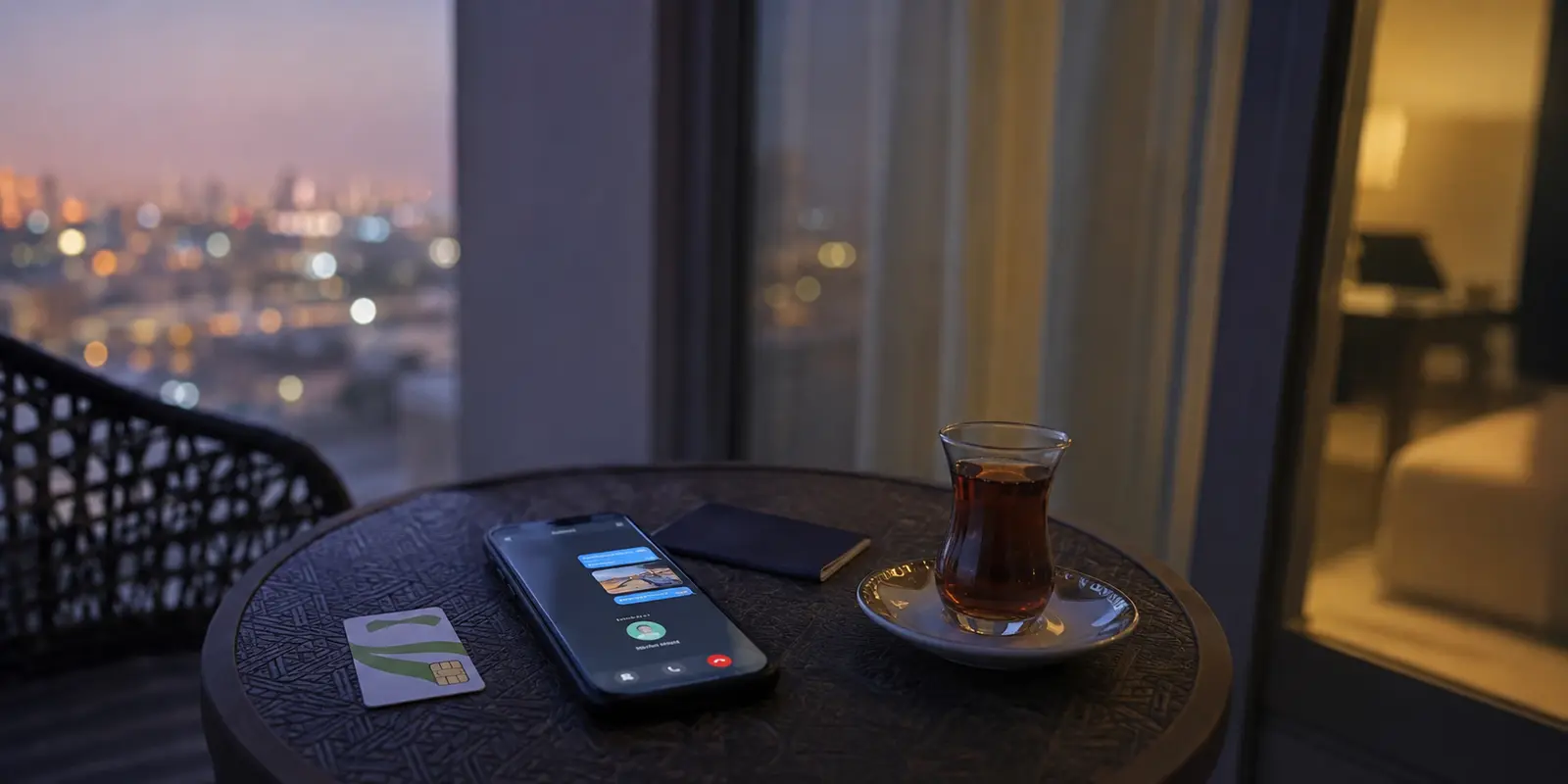 هاتف في فندق بالسعودية يعرض رسائل وصلت بينما تبقى المكالمة في حالة اتصال