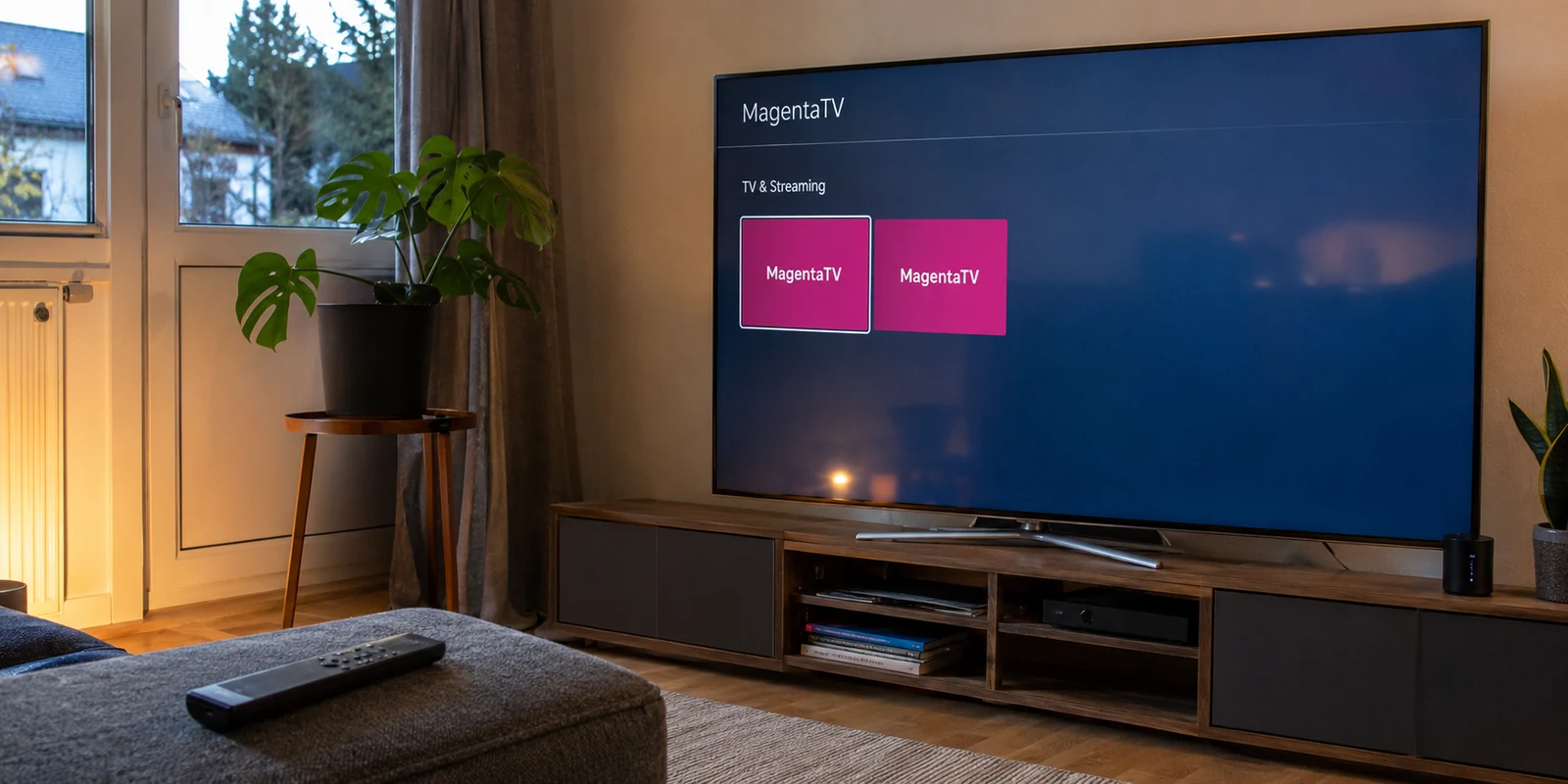 Samsung-Fernseher zeigt im App-Store die deutsche MagentaTV-App statt der österreichischen Version