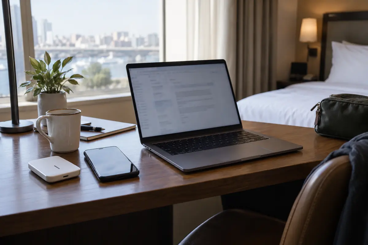 A travel network change can leave a working VPN spinning on public Wi‑Fi.