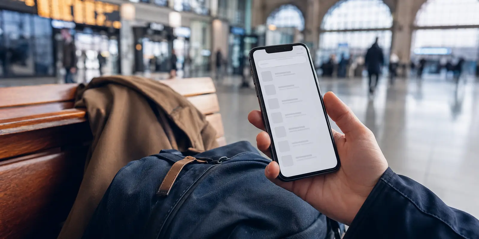 نتائج متجر التطبيقات لا تعرض تطبيق VPN المطلوب بعد الوصول إلى محطة أجنبية